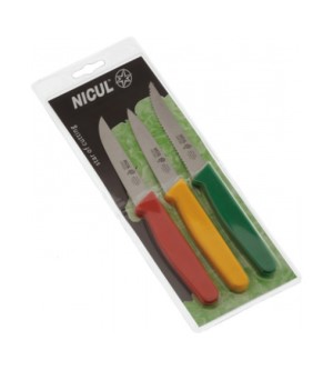 Paring Knifes(3pce Set)